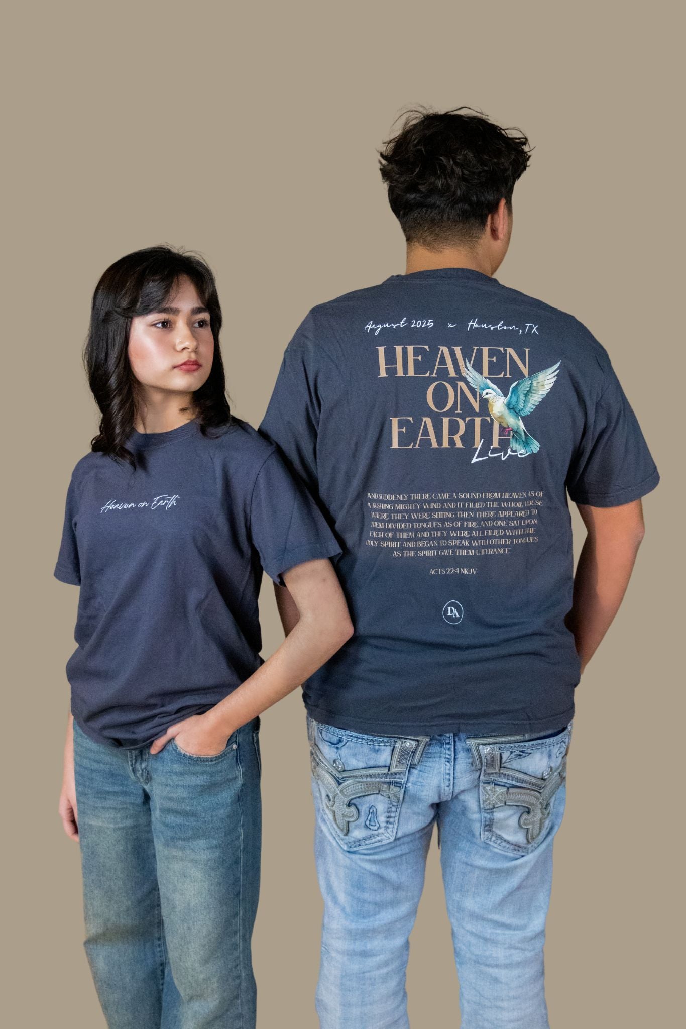 'Heaven on Earth Live' T-Shirt - Adult Unisex